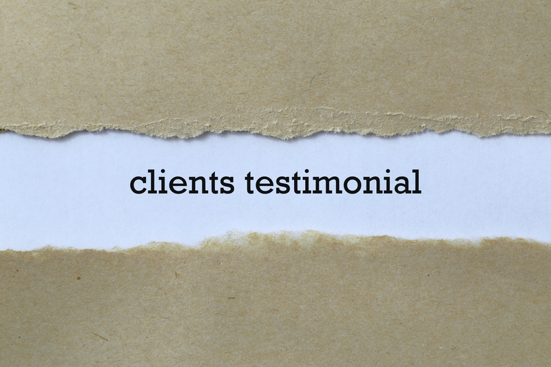 What We Learn From Unsolicited Client Reviews…